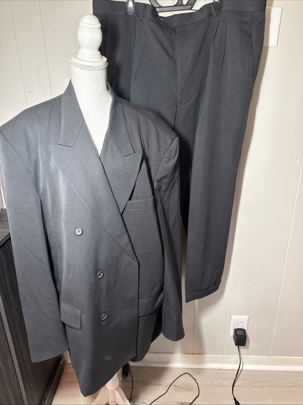 Squire Club New Yorker Men's Suit And Pants Set 54L T49